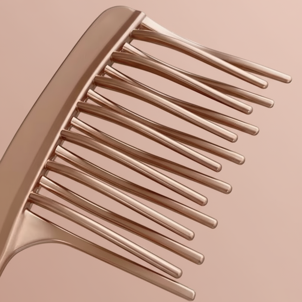 Peigne à Dents Larges Satiné